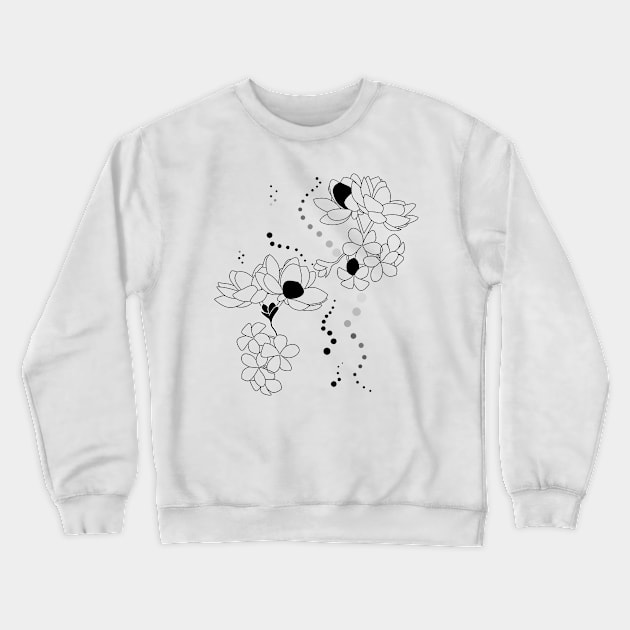 Flowers Crewneck Sweatshirt by stefy